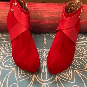 Beautiful red booties